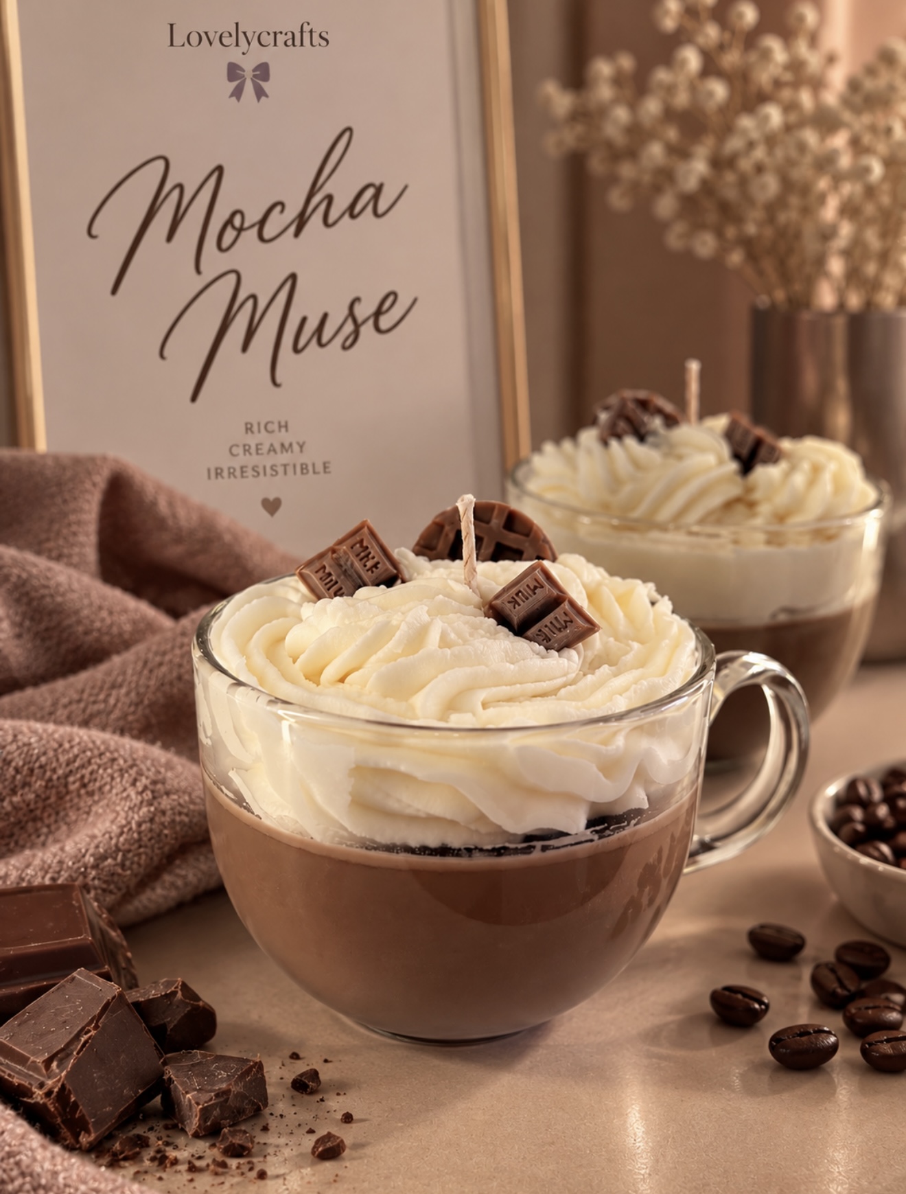 Mocha mousse – Κερί Σόγιας