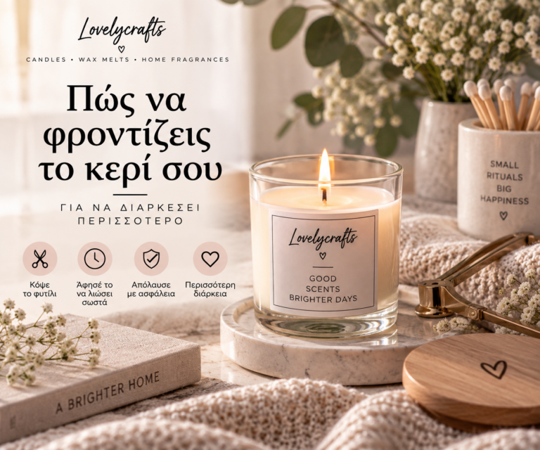 Πώς να φροντίζεις το κερί σου για να διαρκέσει περισσότερο