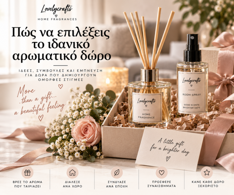 Πώς να επιλέξεις το ιδανικό αρωματικό δώρο