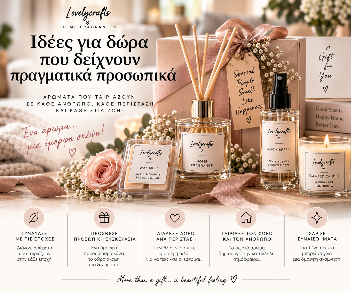Ιδέες για δώρα που δείχνουν πραγματικά προσωπικά