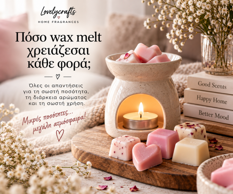 🕯️ «Πόσο wax melt χρειάζεσαι κάθε φορά;»