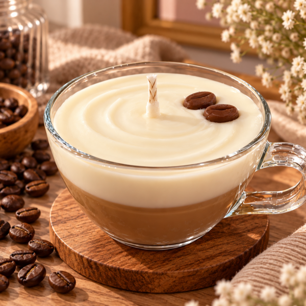 Καπουτσίνο ☕ – Κερί Σόγιας