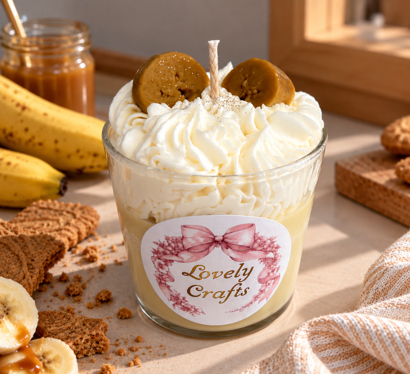 Banoffee 🍌🍯 – Κερί Σόγιας