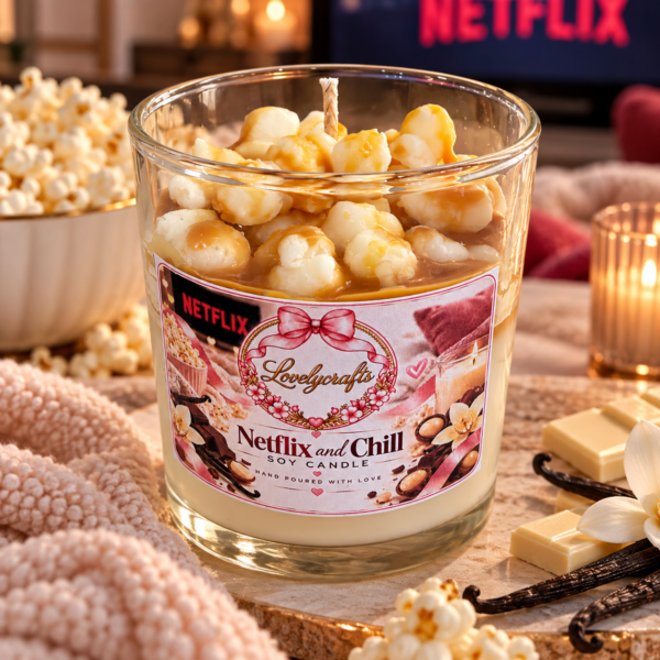 Netflix & Chill 🍿🎬 - Κερί Σόγιας