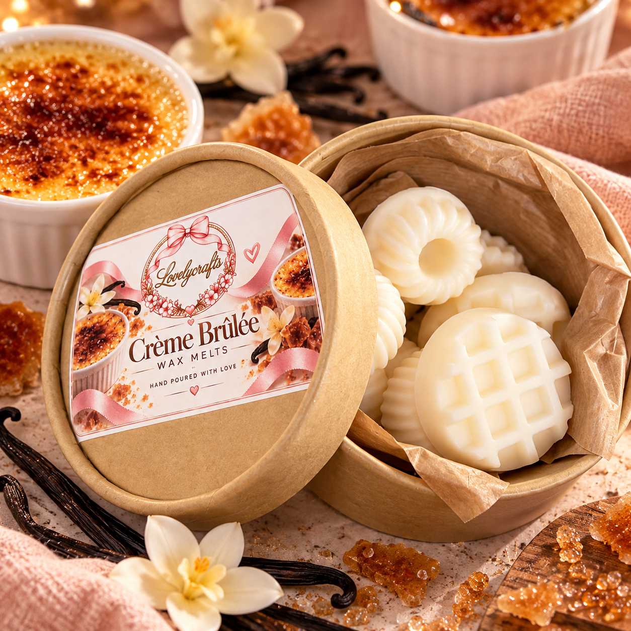 Crème Brûlée 🤍 - Wax Melts