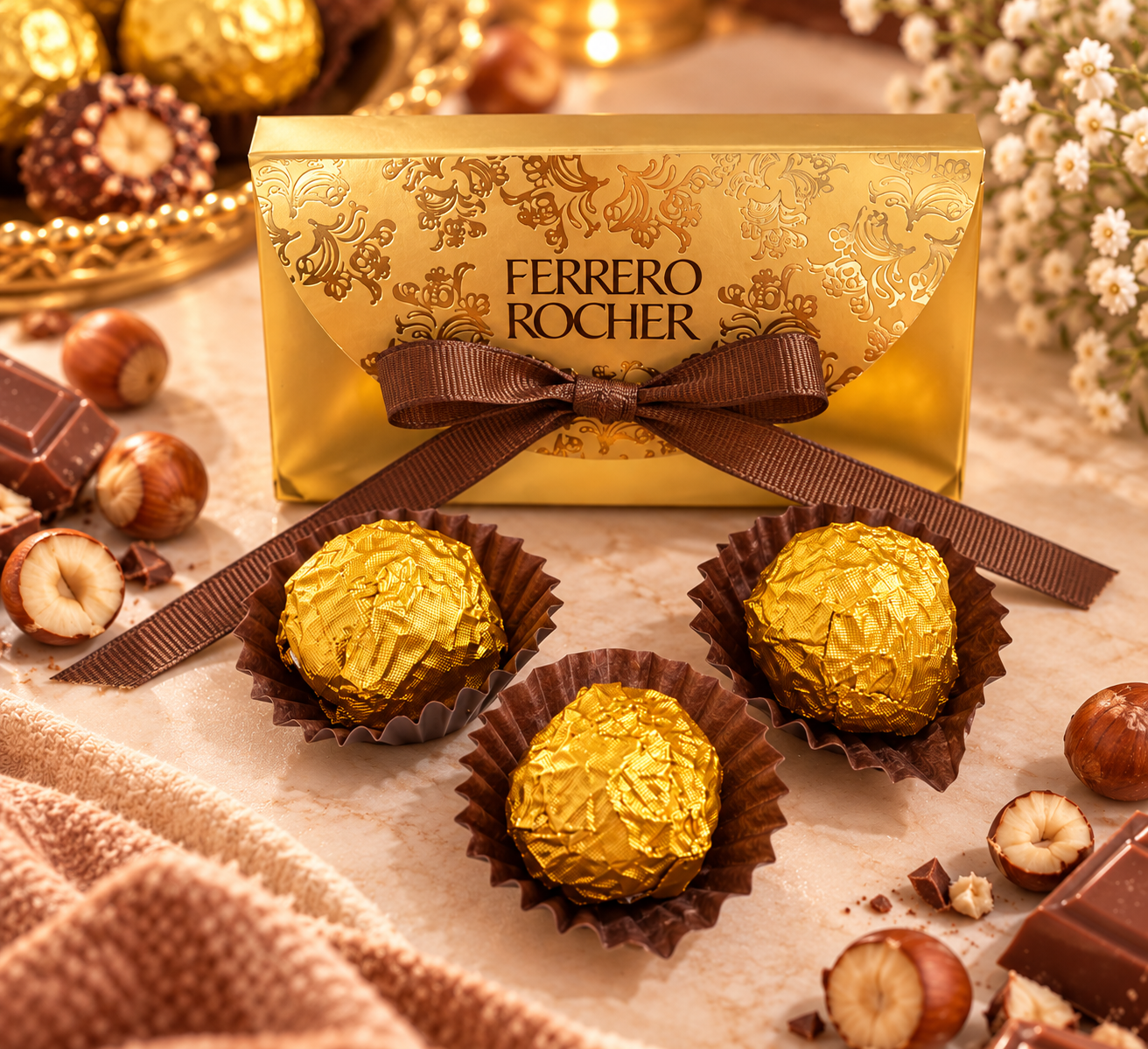 Ferrero Rocher 🍫✨ – Wax Melts small