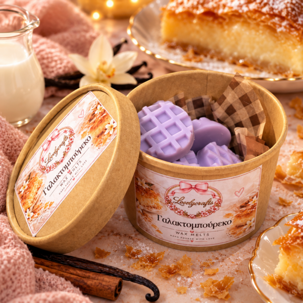 Γαλακτομπούρεκο 🍮✨ – Wax Melts box