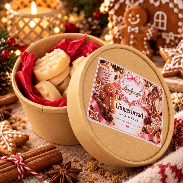 Gingerbread 🍪✨ – Wax Melts box