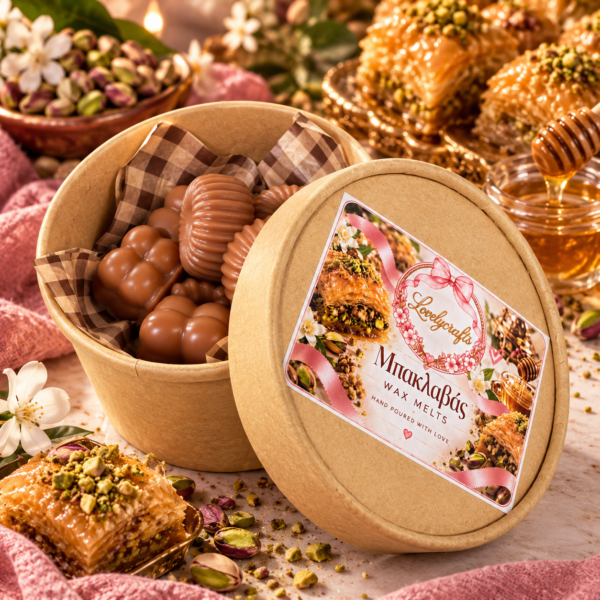 Μπακλαβάς 🍯✨ – Wax Melts box