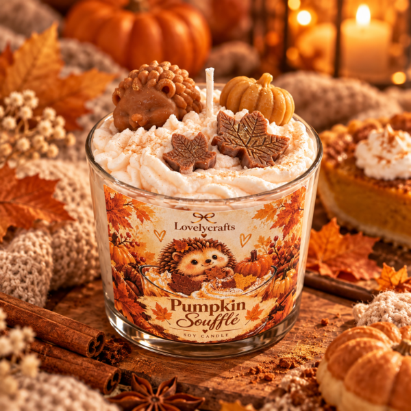 Pumpkin Soufflé 🎃🍂 – Κερί Σόγιας