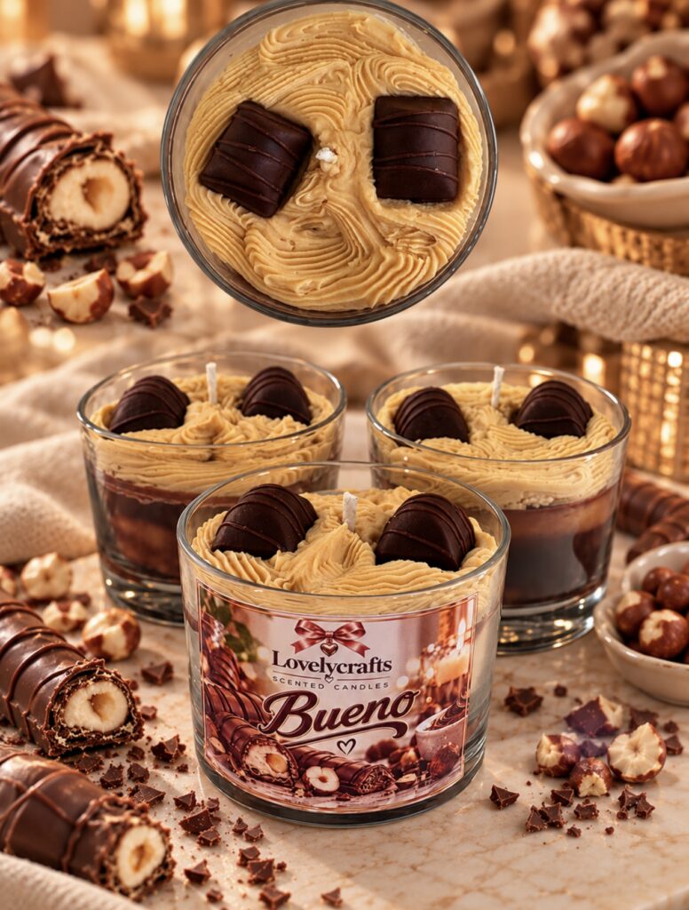 Bueno 🍫 – Αρωματικό Κερί Σόγιας