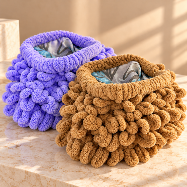 Τσάντα Χειροποίητη 🧸 – Fluffy Τσάντα small